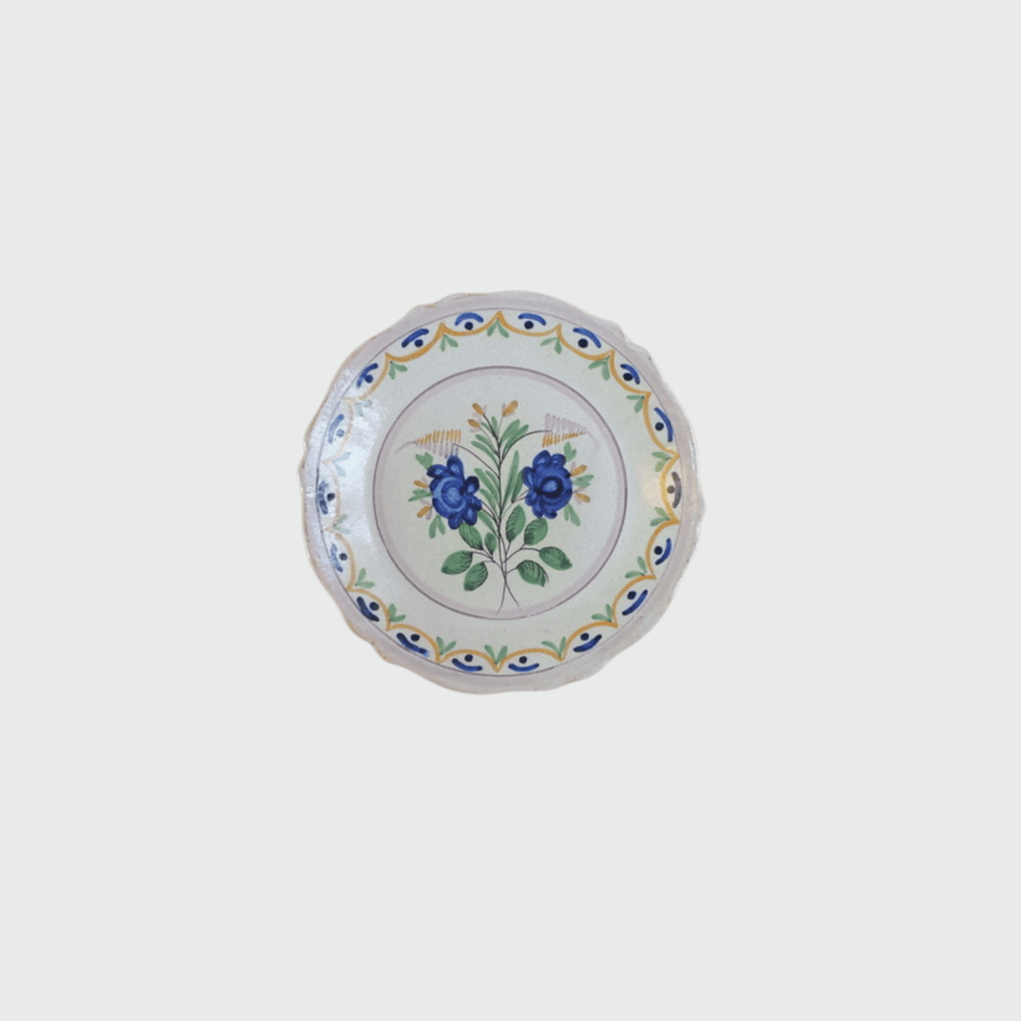 19th Century French Dinner Plate