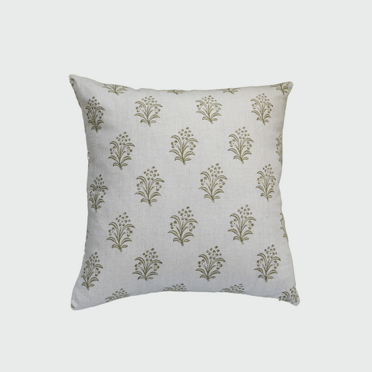 Eloise Throw Pillow in Olive