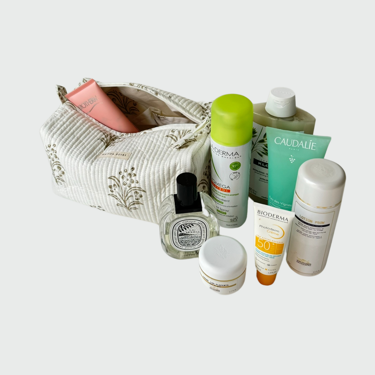 Trousse de toilette Eloise, grège