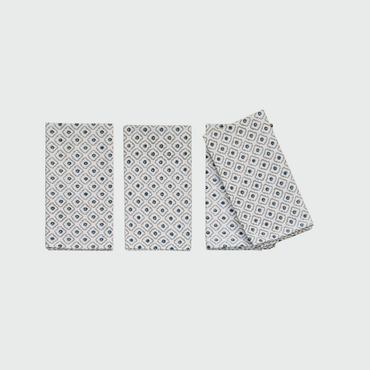 Juliette Napkin in Blue, Set of 4