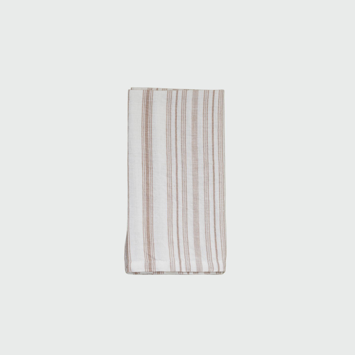 Stripe Napkin in Nougat