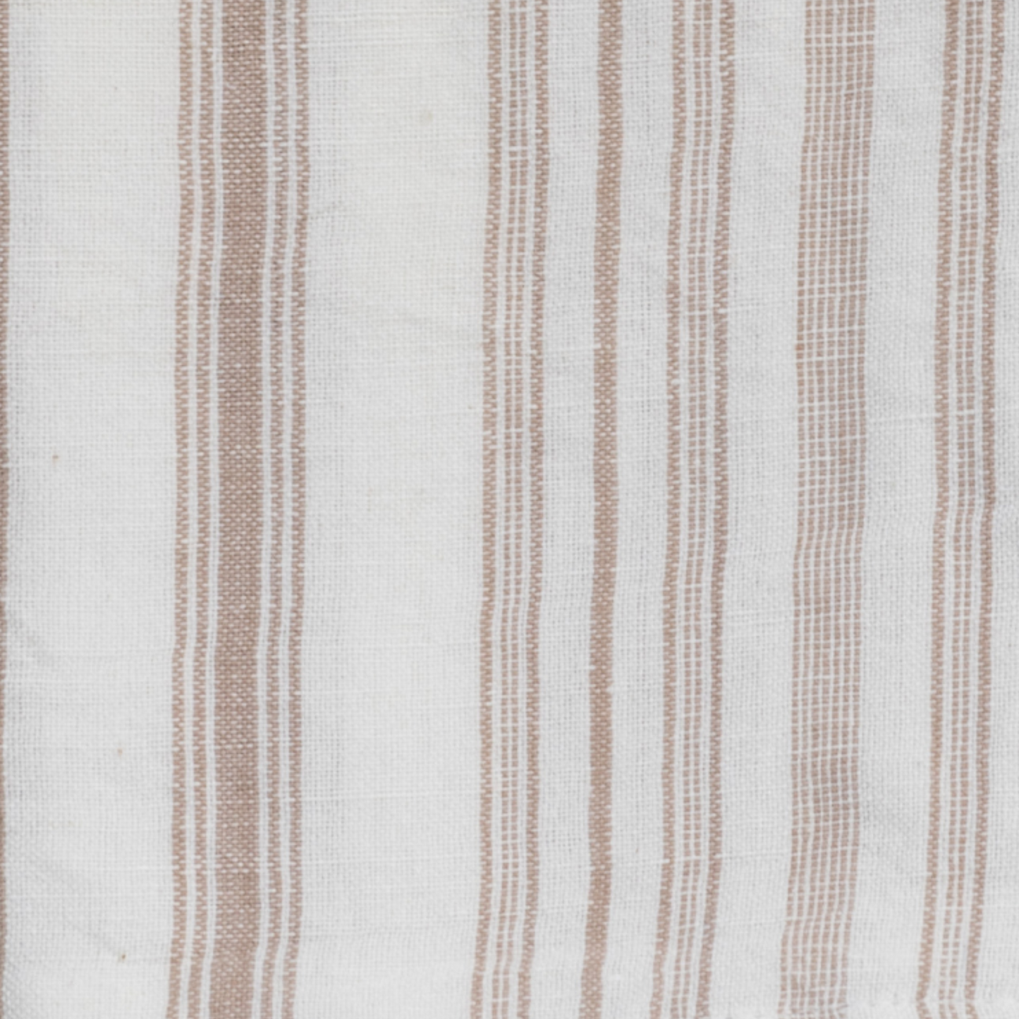 Stripe Napkins in Nougat, Set of 4